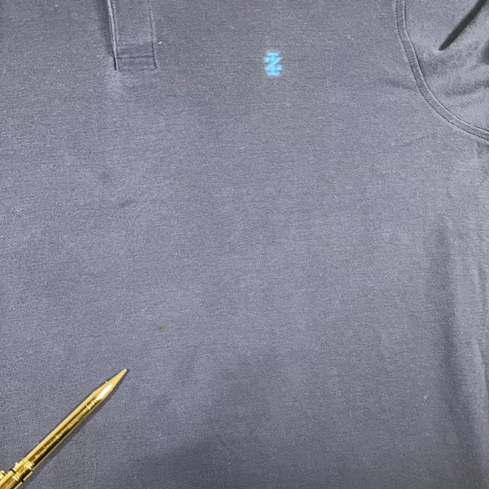 IZOD Advantage Performance Polo Shirt Men XXL Navy Blue Short‎ Sleeve Stretch